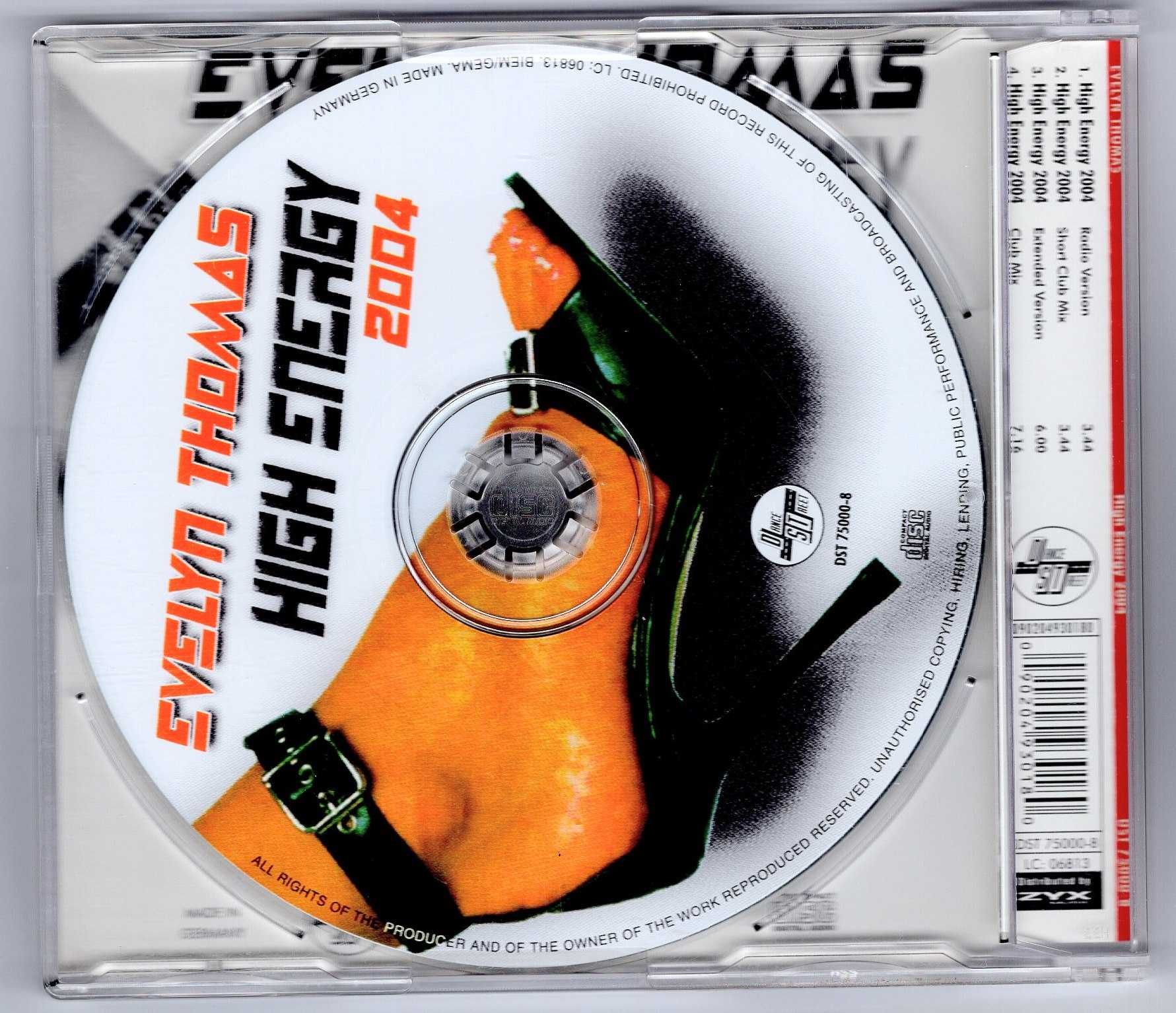 Evelyn Thomas - High Energy 2004 (CD, Maxi Singiel)