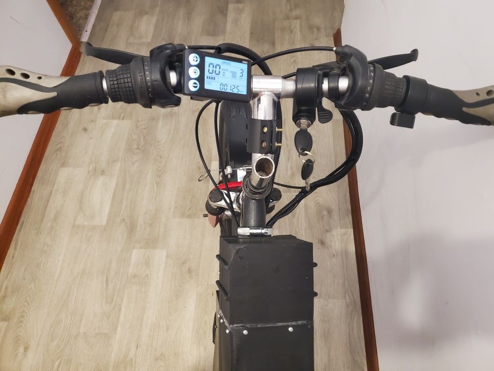 Электровелосипед 500ватт (1350вт Макс) 26" двухподвес