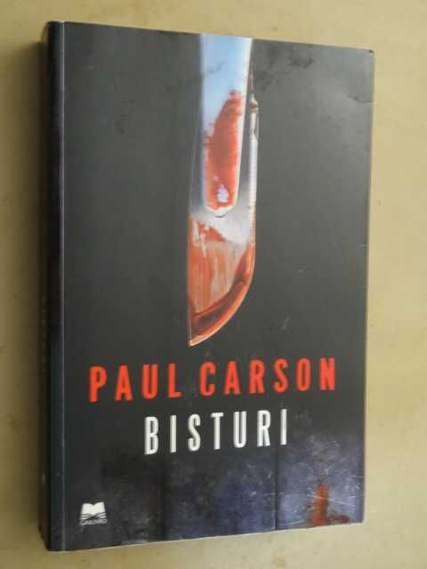 Bisturi de Paul Carson - 1ª Edição