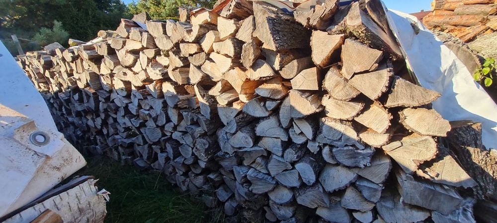 Drewno opałowe kominkowe sosna osika brzoza dąb olcha
