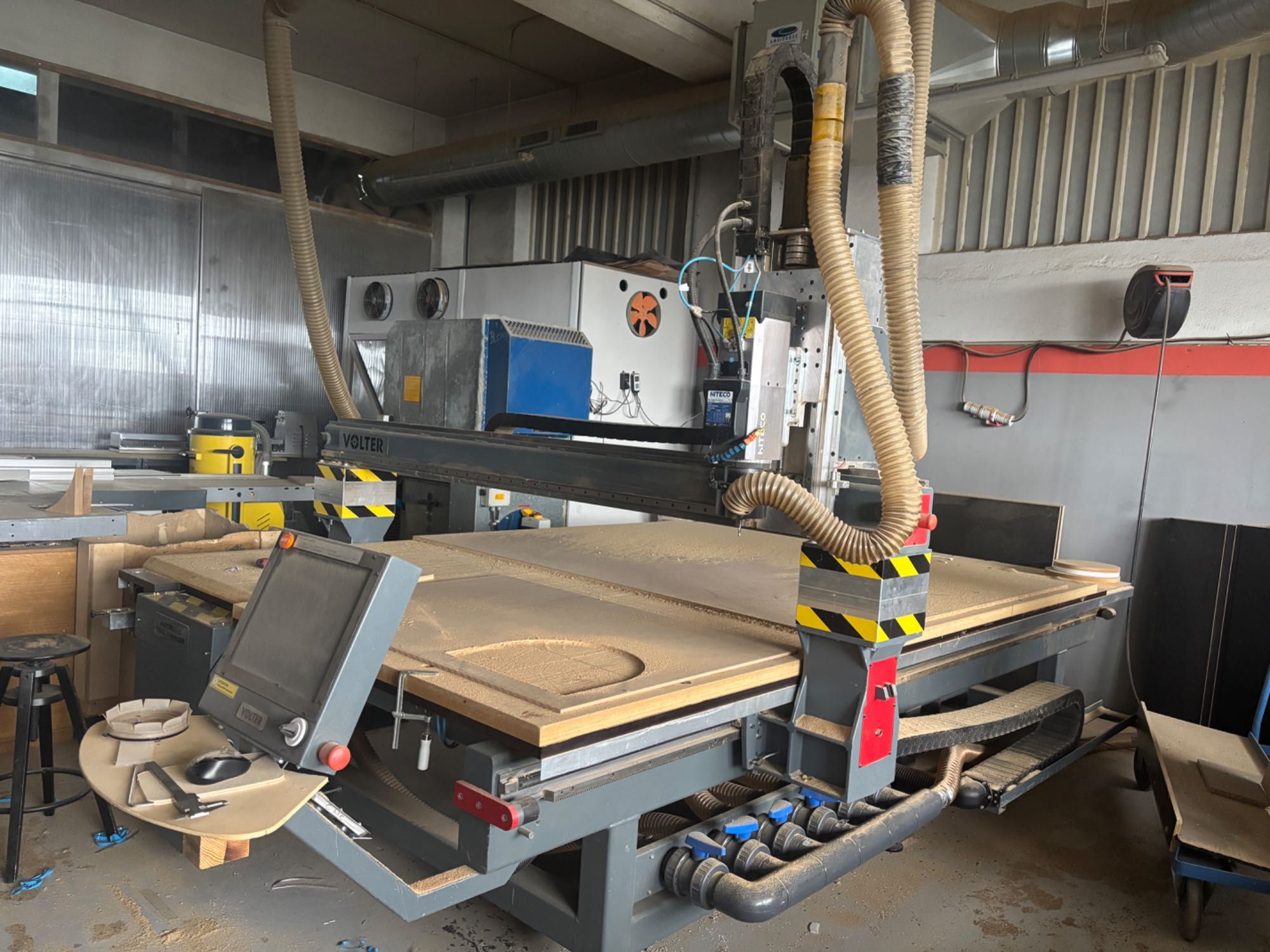 Fresadora CNC 3 eixos ATC // 3200 x 2150 x 350 mm // Volter L3020