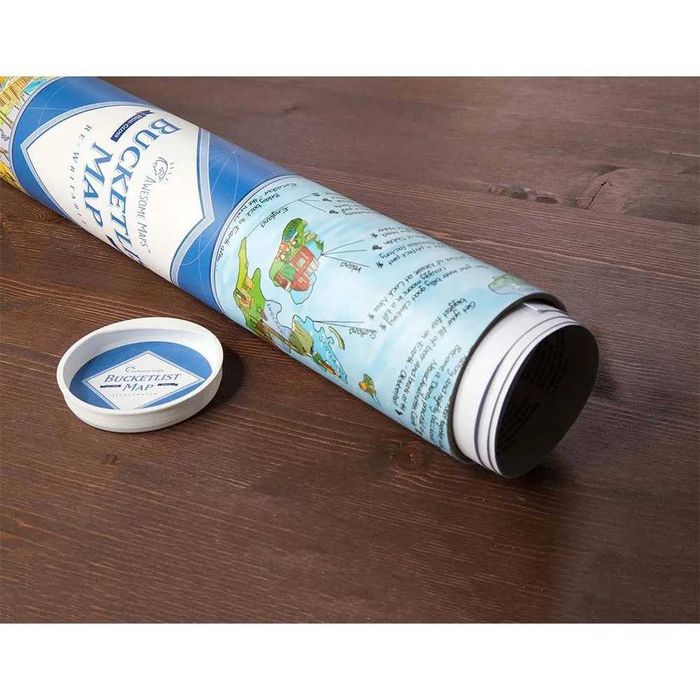 Mapa Bucket List do Mundo