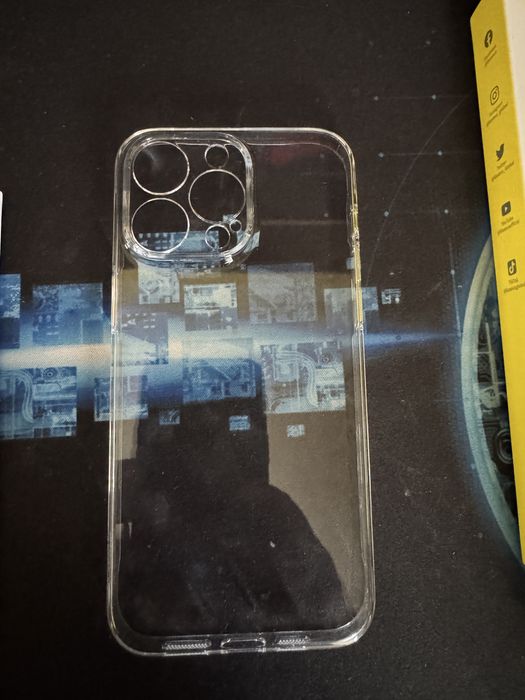 Чохол + скло Baseus для iPhone 15 Pro Max / 15 pro NILLKIN