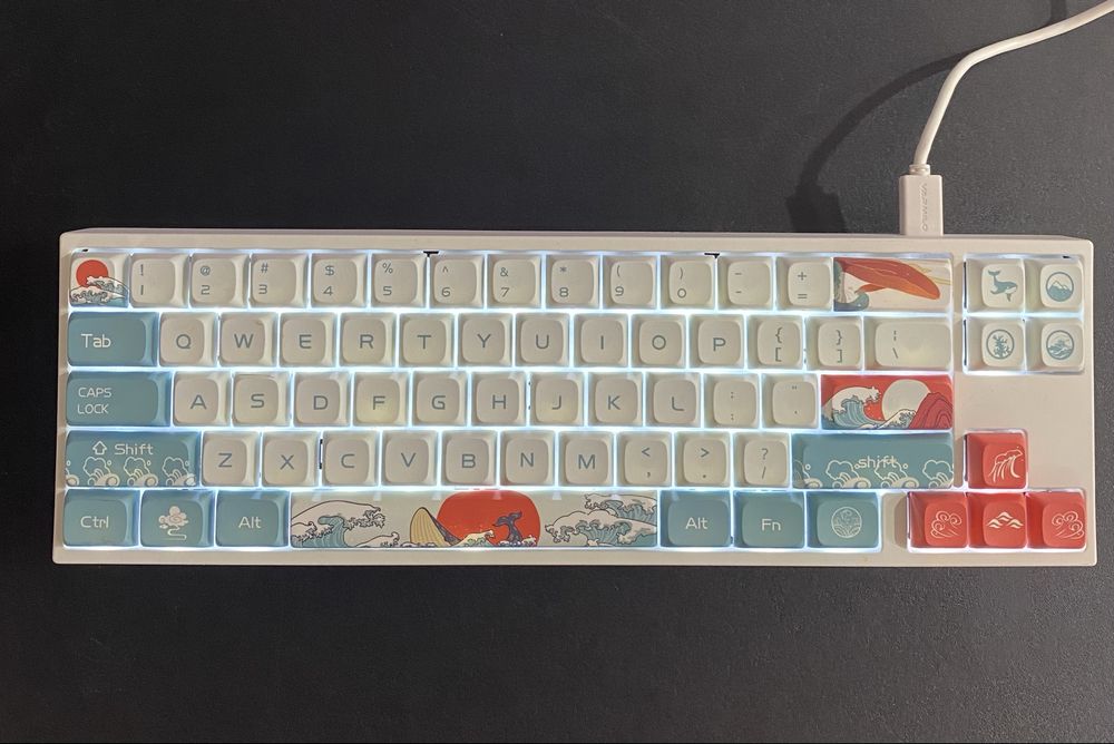 Механічна геймерська клавіатура Ducky Varmilo Miya Pro
