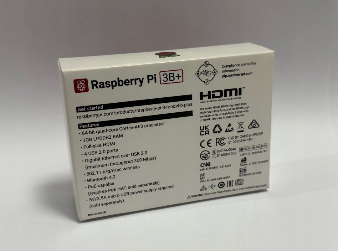 raspberry 3 b+ Nowe