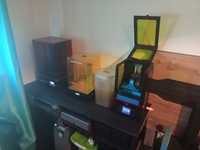 Vendo conjunto 2 impressoras 3D resina mais wash and cure