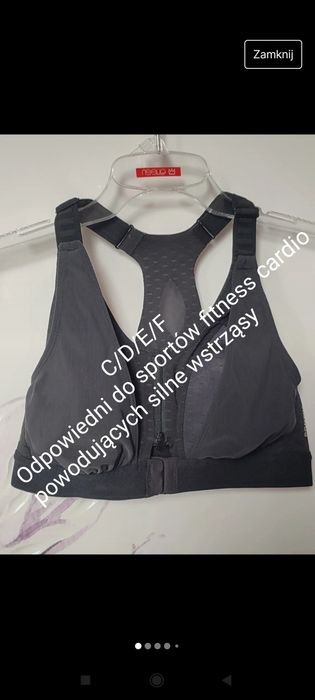 Stanik sportowy fitnes domyos 960