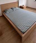 Jogo de quarto Ikea - Cama, colchão e Criado mudo