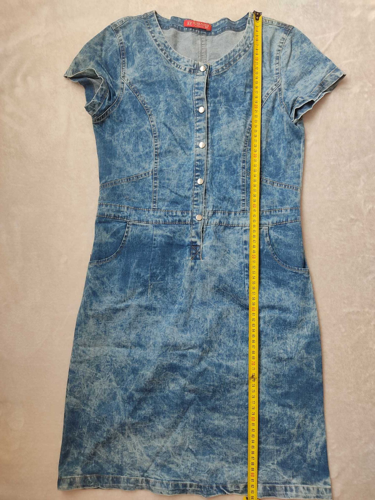 Sukienka jeansowa firmy River Flower Collection rozm. 38