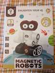 Игрушка конструктор Magnetic Robots для детей 3+ годиков