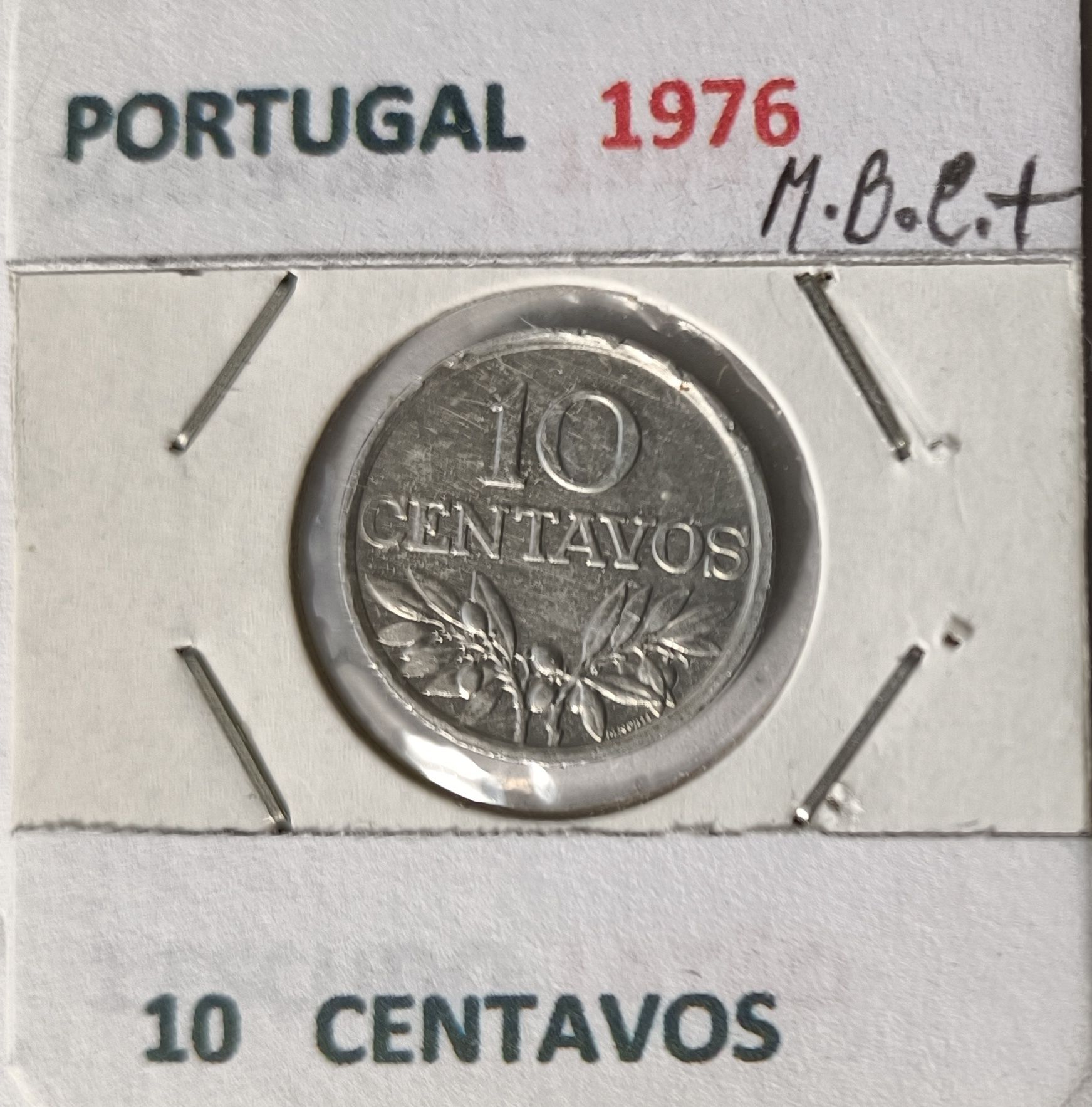Moedas de 10 Centavos da Primeira e Segunda República portuguesa