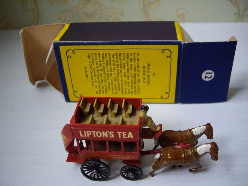 Matchbox Model of Yesteryear LONDON HORSE BUS UNIKAT