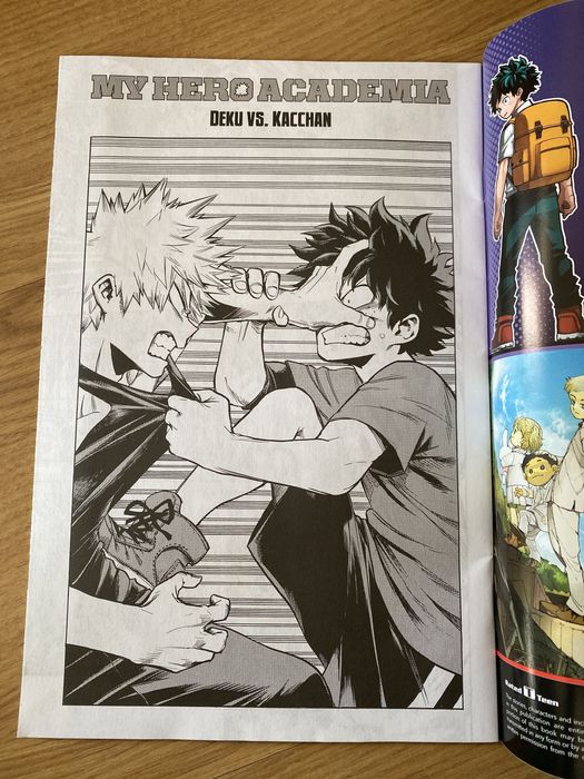 Hero academia capítulo Deku vs Kacchan