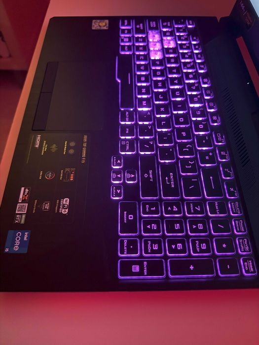 ASUS TUF Gaming F15 i5-11400H RTX 3050 16GB RAM 512GB SSD