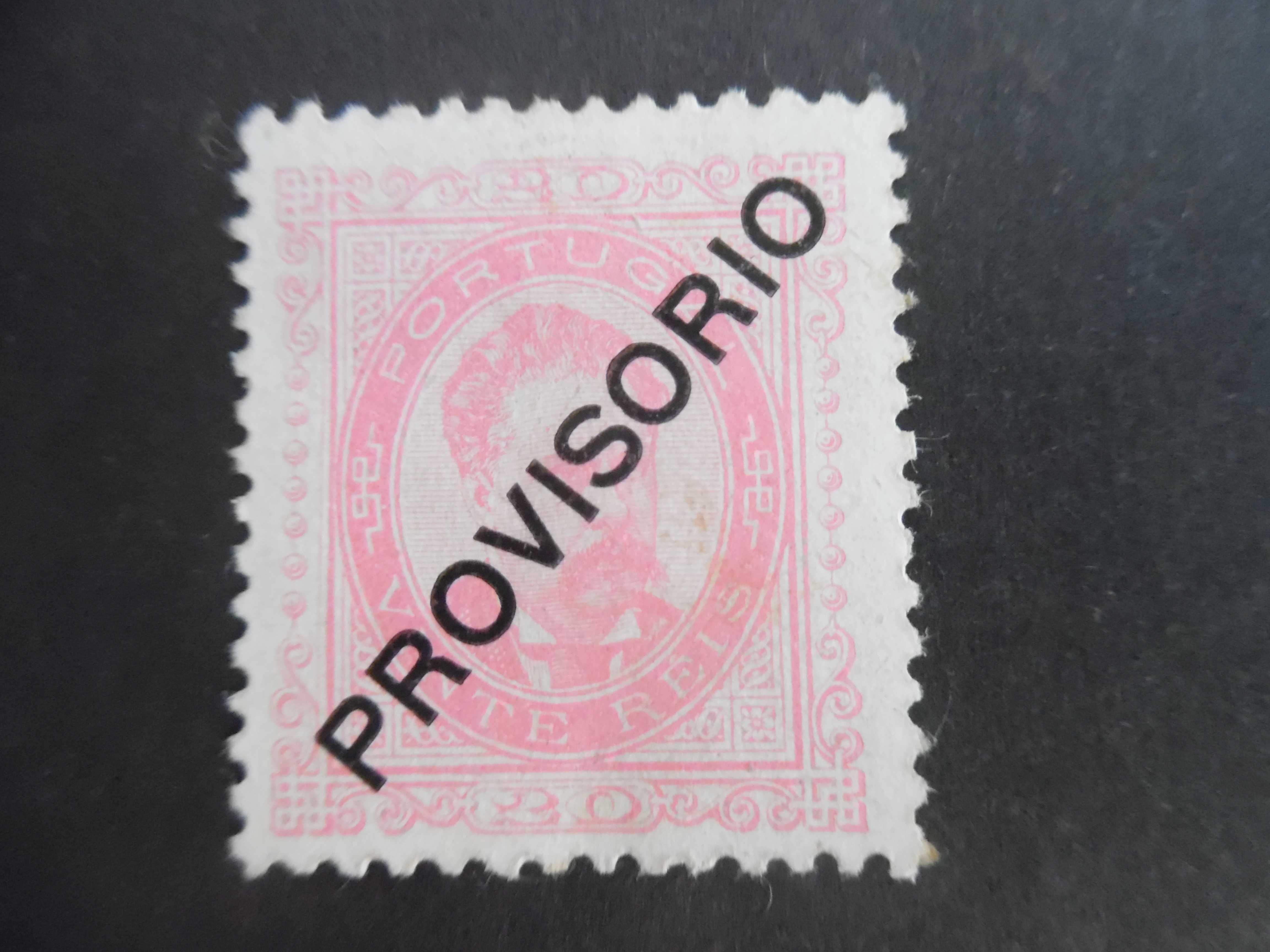 Selos Portugal 1892- D. Luís 20 reis PROVISÓRIO Af. 85 NOVO