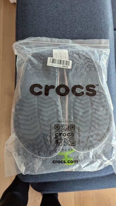 Crocs laczki niebieskie navy blue nowe 42/43