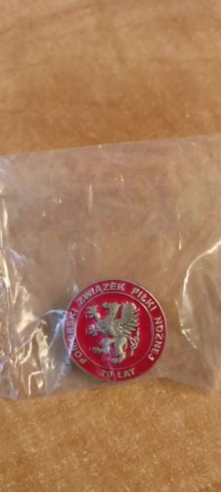 Przypinka-odznaka Pomorski Związek Piłki Nożnej