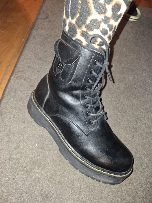 Buty, trzewiki ocieplane, zimowe 41