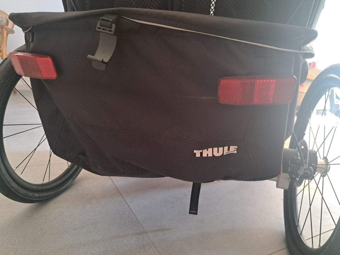 Thule stan idealny chariot sport 2 komplet z kółkiem do joggingu