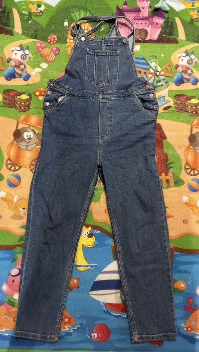 Джинсовий комбінезон для вагітних