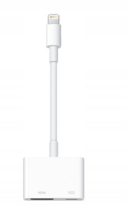 Przejściówka Apple Z Lightning Na Digital Av (Mw2P3Zm/A)