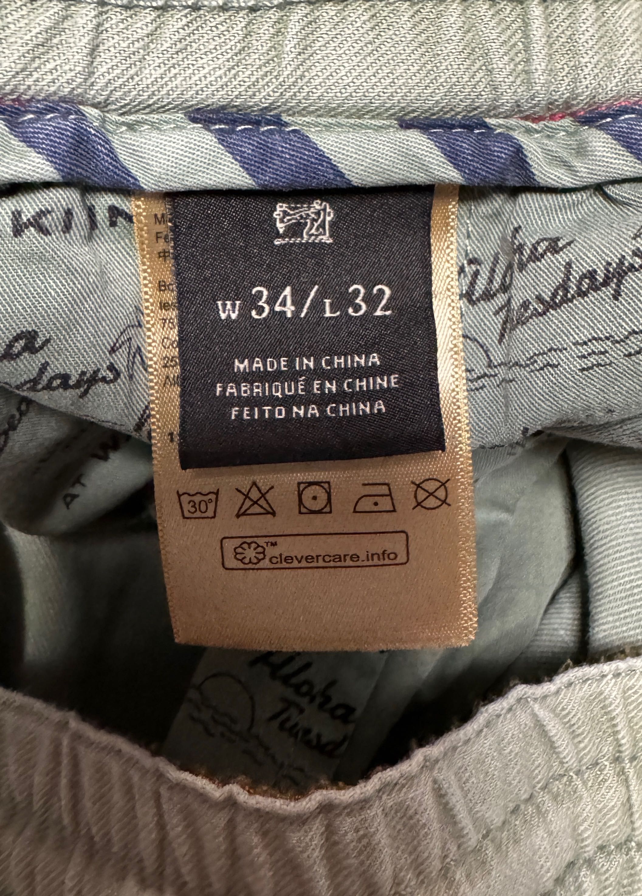 Брюки Scotch & Soda (коттон/лён).
