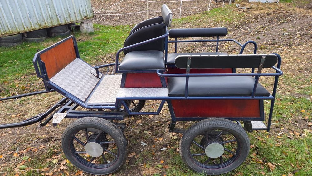 Sprzedam bryczka na parę i singla.