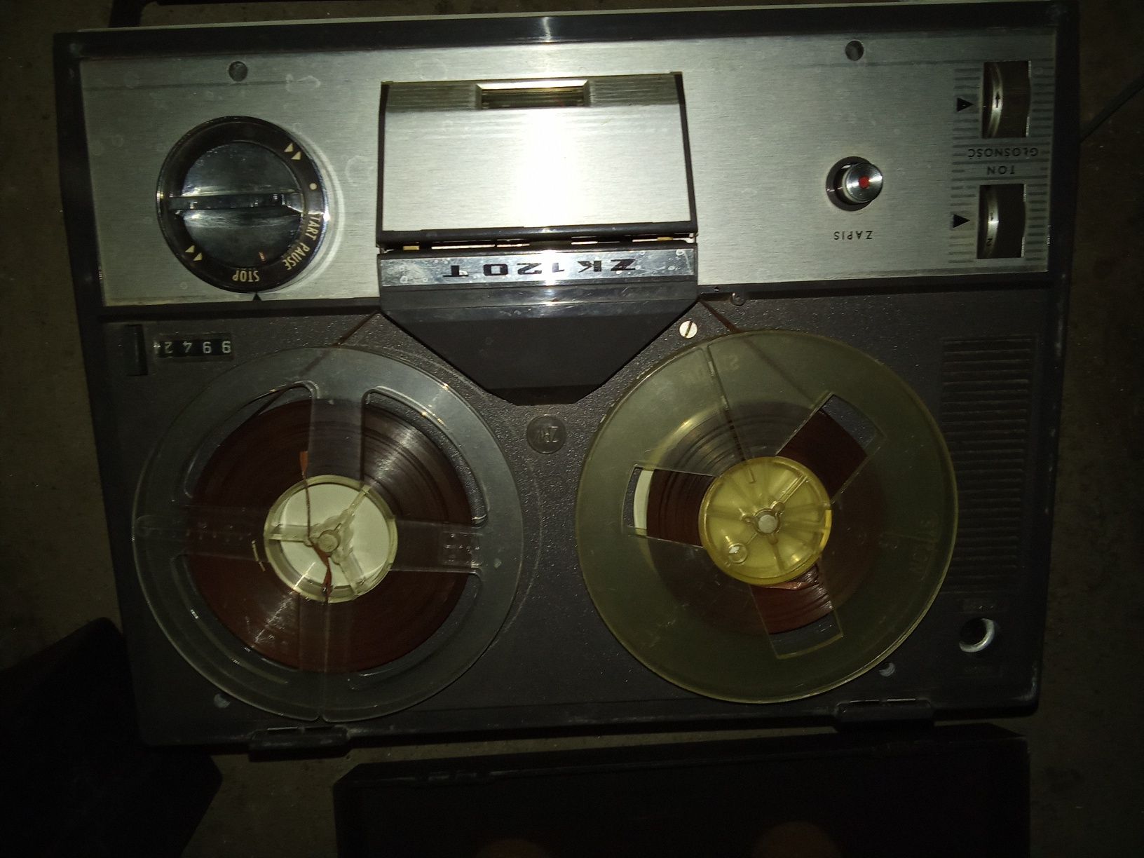 Magnetofon Szpulowy UNITRA ZK 120T, na licencji Grundig