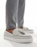 Asos Design 46 Szare Loafersy Wsuwane H17740