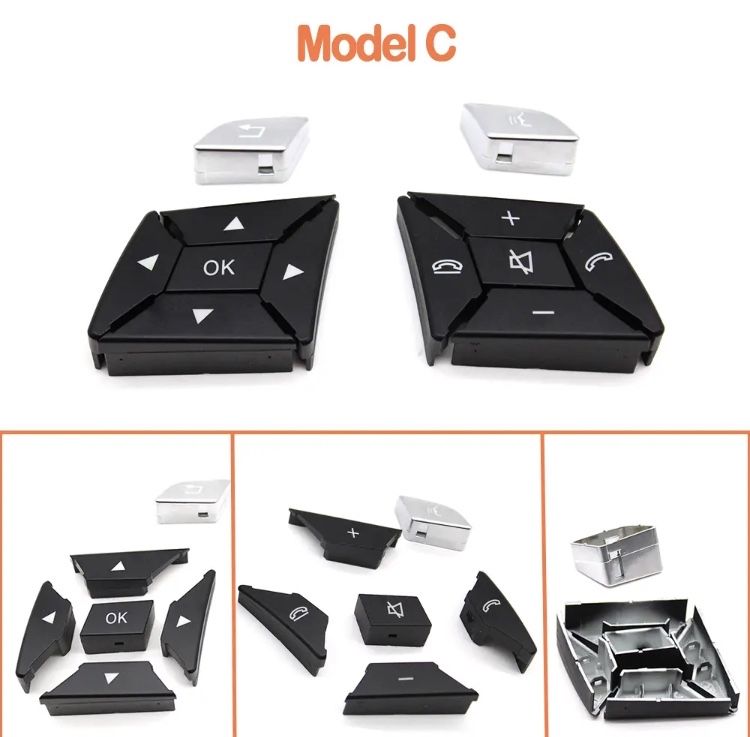 Кнопки керма руля Mercedes w212 w204 w205 w207 x204 w218 w156 w166