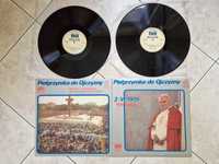 Płyty " PIELGRZYMKA DO OJCZYZNY  02.06.1979 "   2 x LP  VeriTon 1981