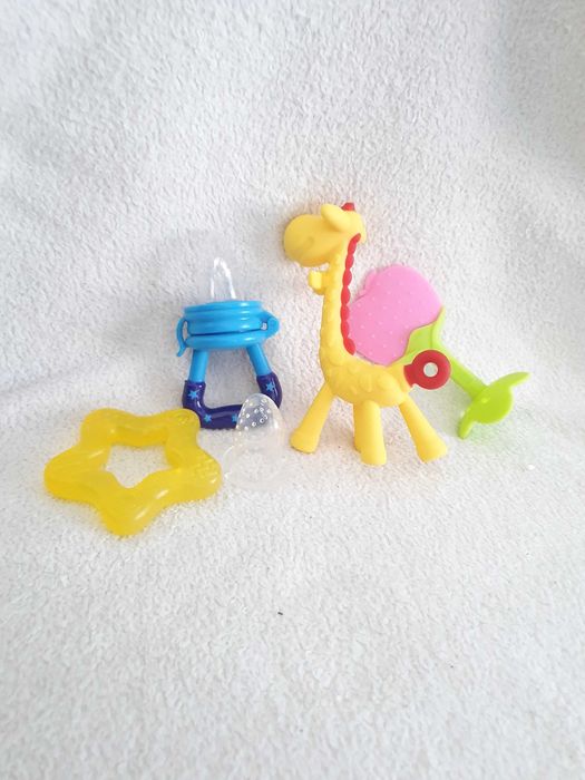 Gryzak gryzaki dla niemowląt 4 szt. smoczek do owoców i warzyw #Z271