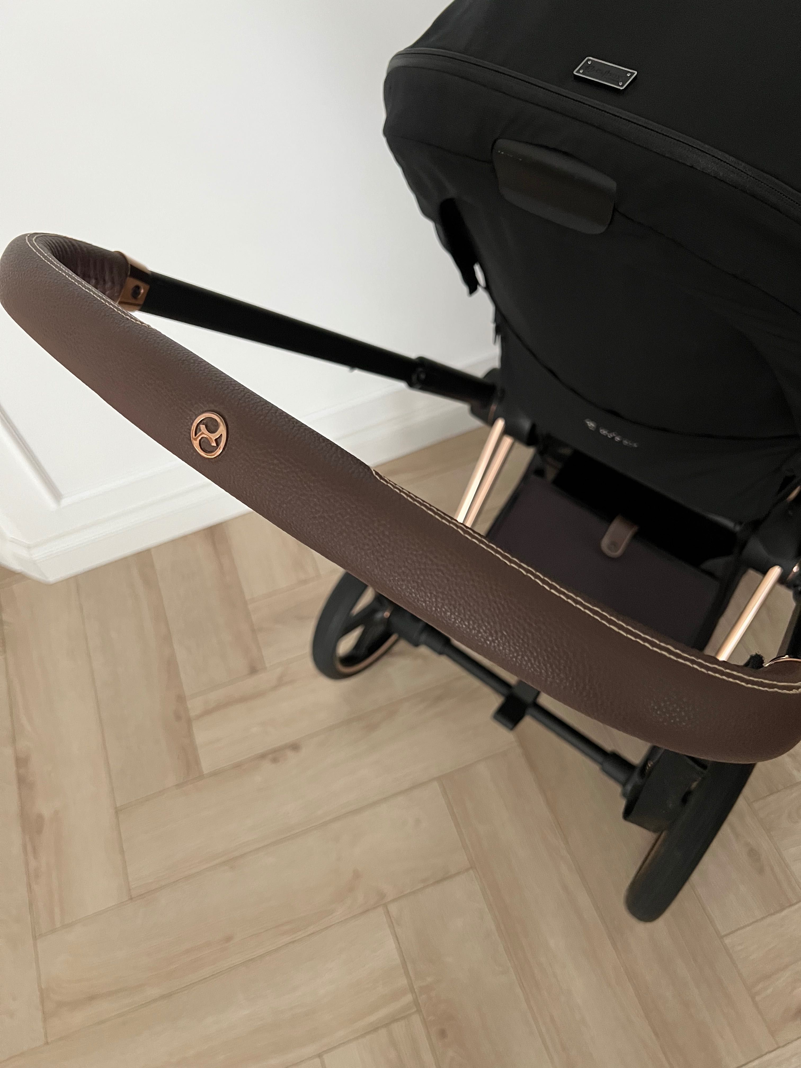 Cybex Priam 2.0 rosegold 2w1 gondola + spacerówka stan idealny