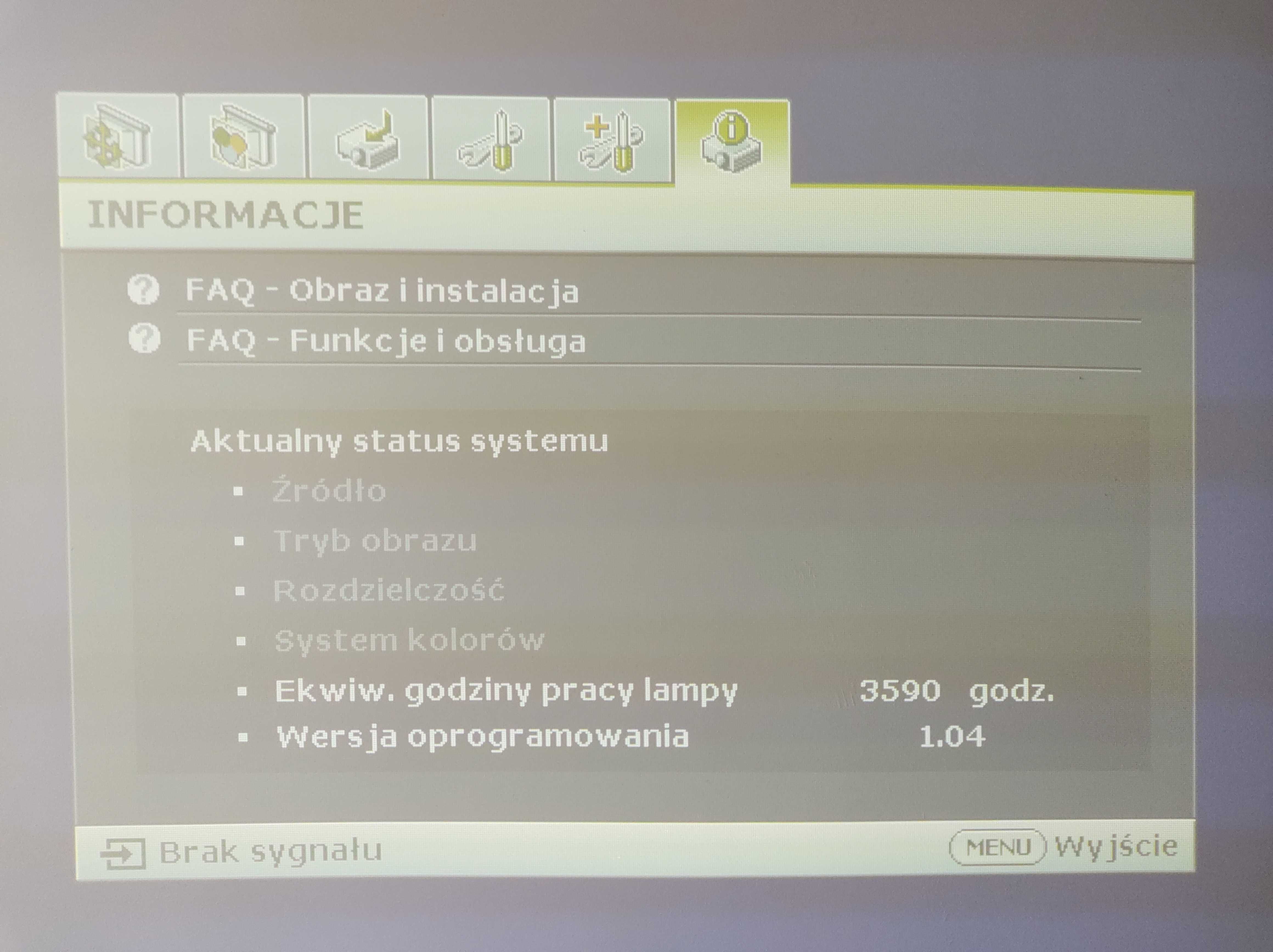 Projektor BenQ MP772ST bardzo dobry stan