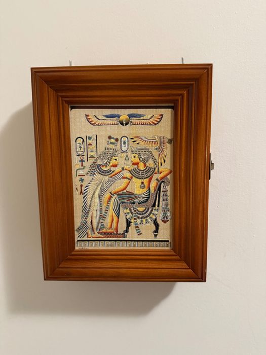 Skrzynka na klucze, drewniana