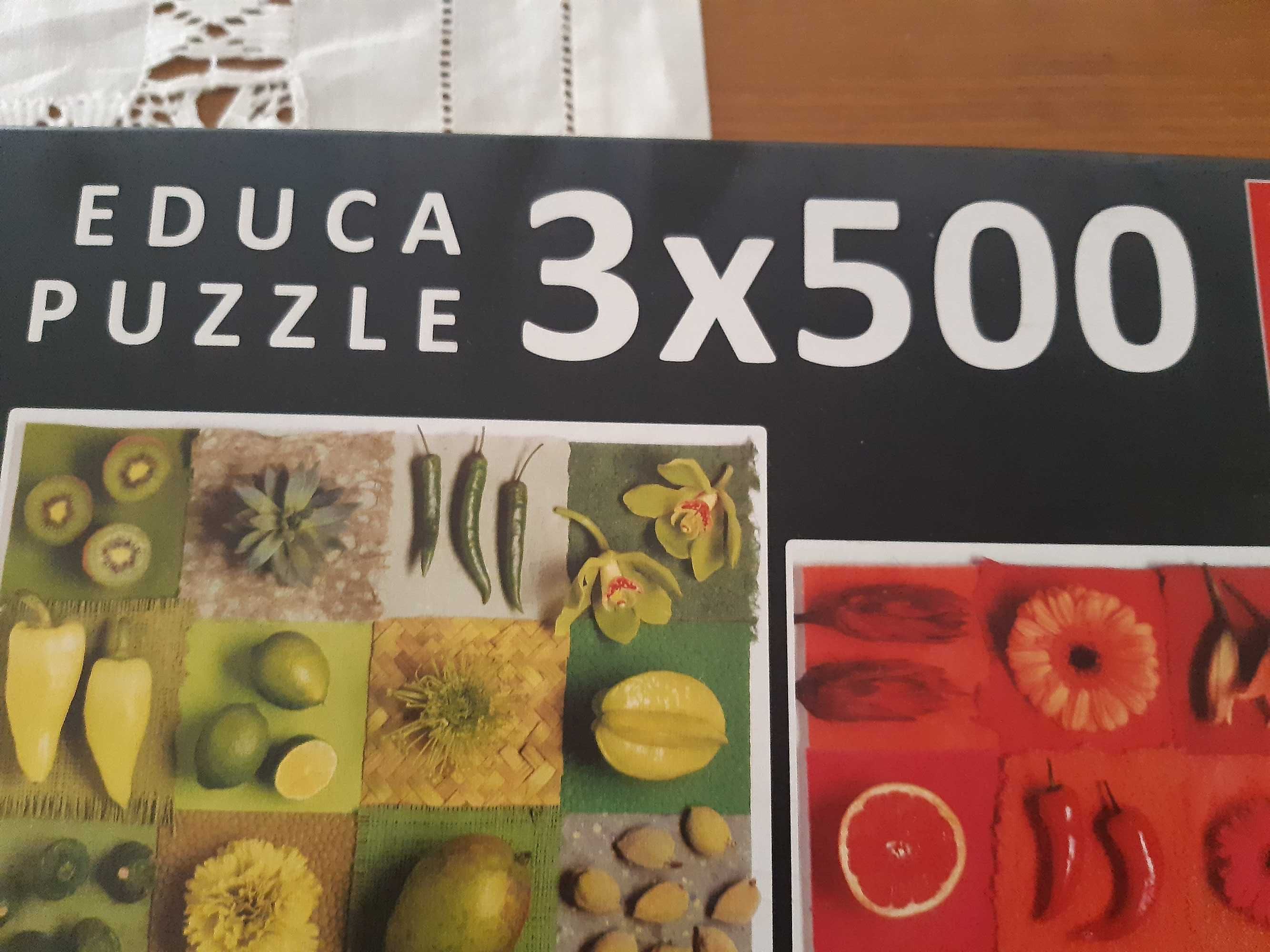 3 puzzles por4 euros novos