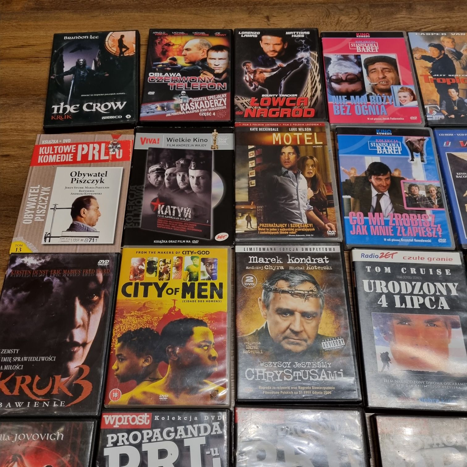 DVD płyty zestaw, filmy