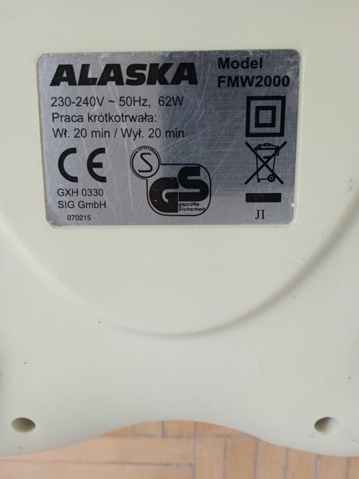 masażer do stóp  marki alaska