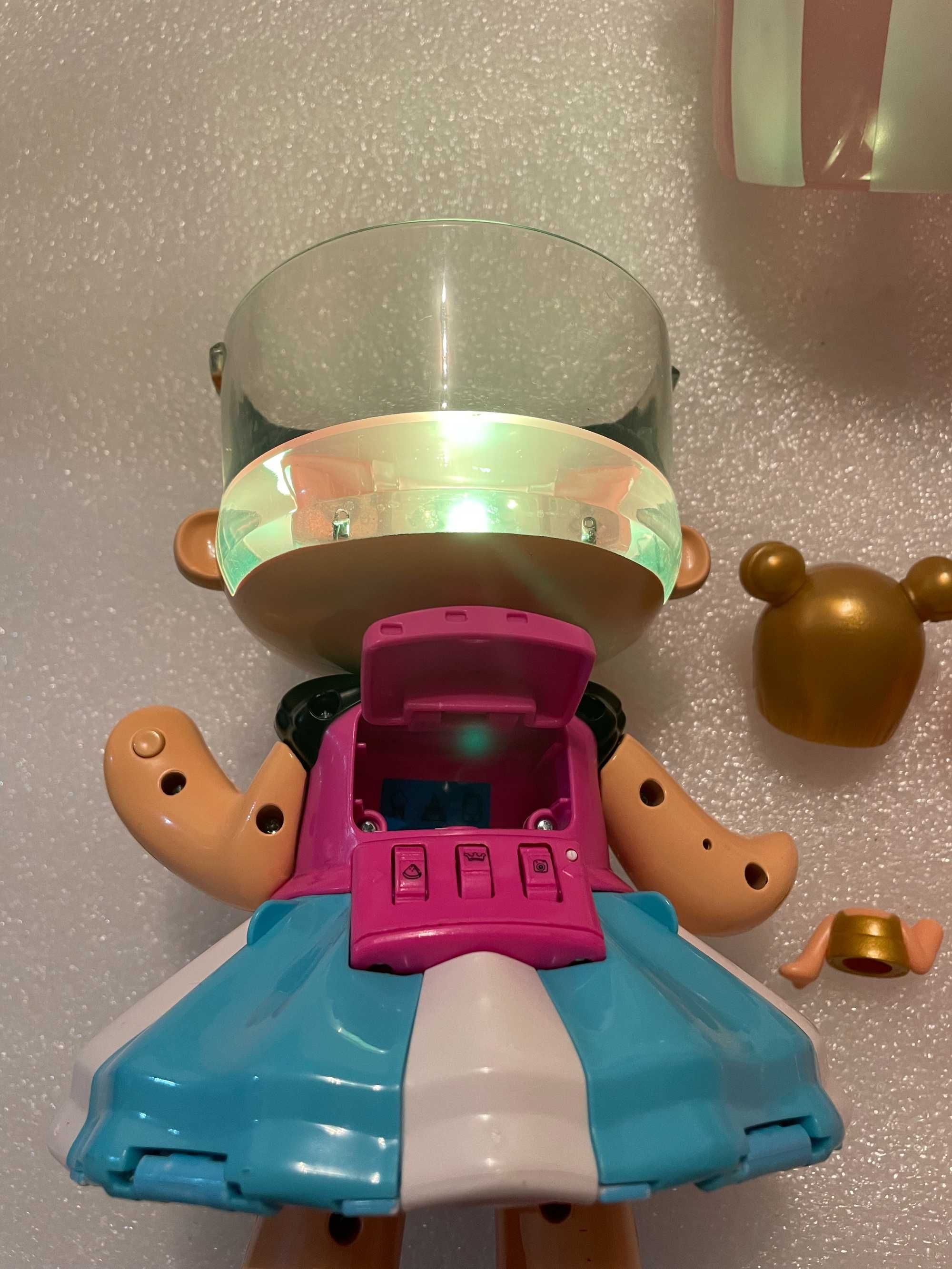 Pinypon Lampka Nocna w kształcie Lalki 30 cm, z sekretnymi schowkami
