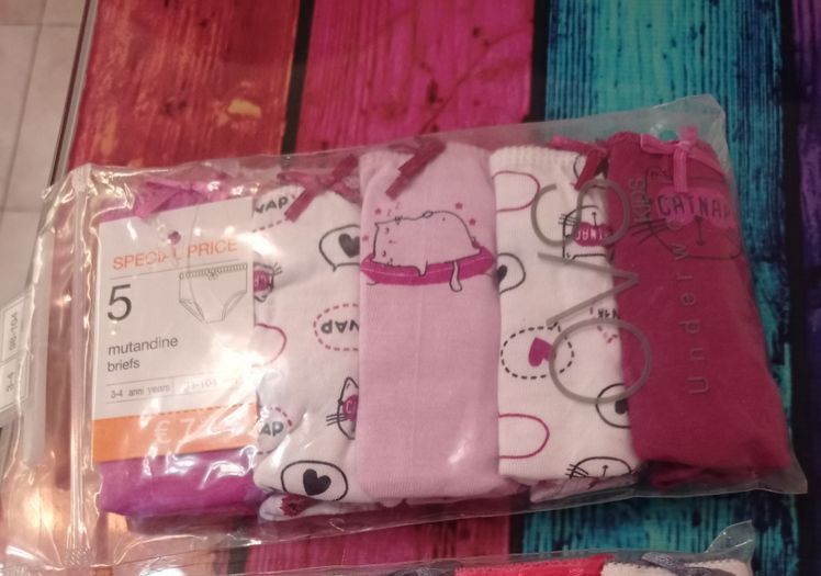 Трусики дитячі набір 5 шт для девочки 98-104