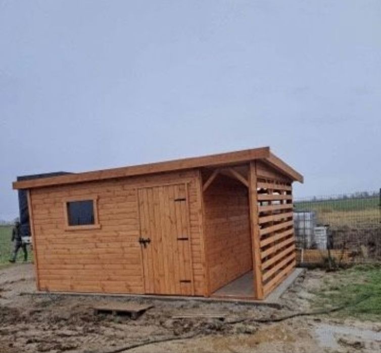 Drewutnia Domek narzędziowy schowek ogrodowy