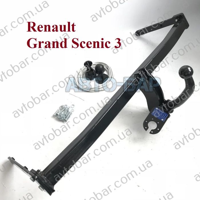 Фаркоп Renault Scenic 3 \ Grand (2009-2016) Рено Сценик \ Гранд Сцен