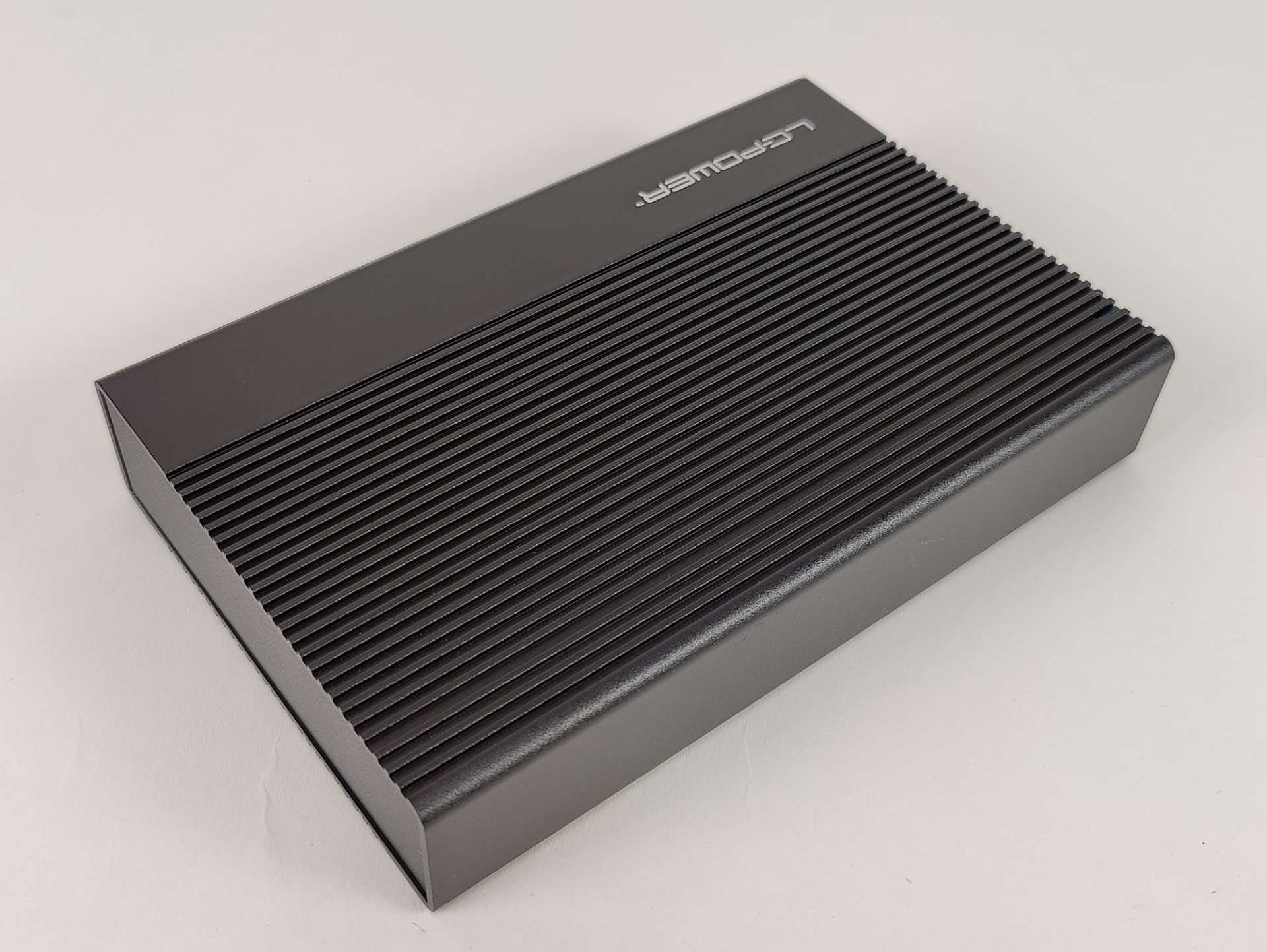 Zewnętrzna obudowa do dysków LC-35U3-C USB3.2 Alu Czarny