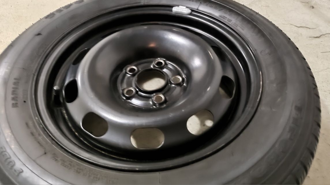 Felga stalowa 15" szerokość 6cali 6Jx15H2 ET38 5x100 195/65 R15 91V fi