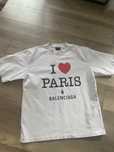 t-shirt balenciaga i love paris