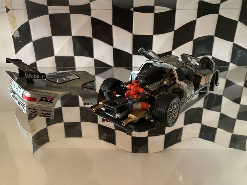 Miniatura Mercedes gtr