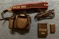 Canon EOS 80D corpo e acessórios (excelente estado)