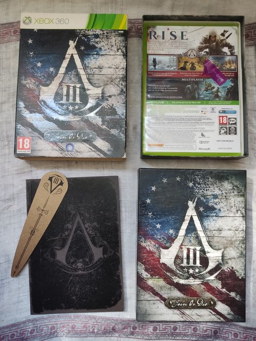 Набор xbox360  Assassians Creed III Join or Die