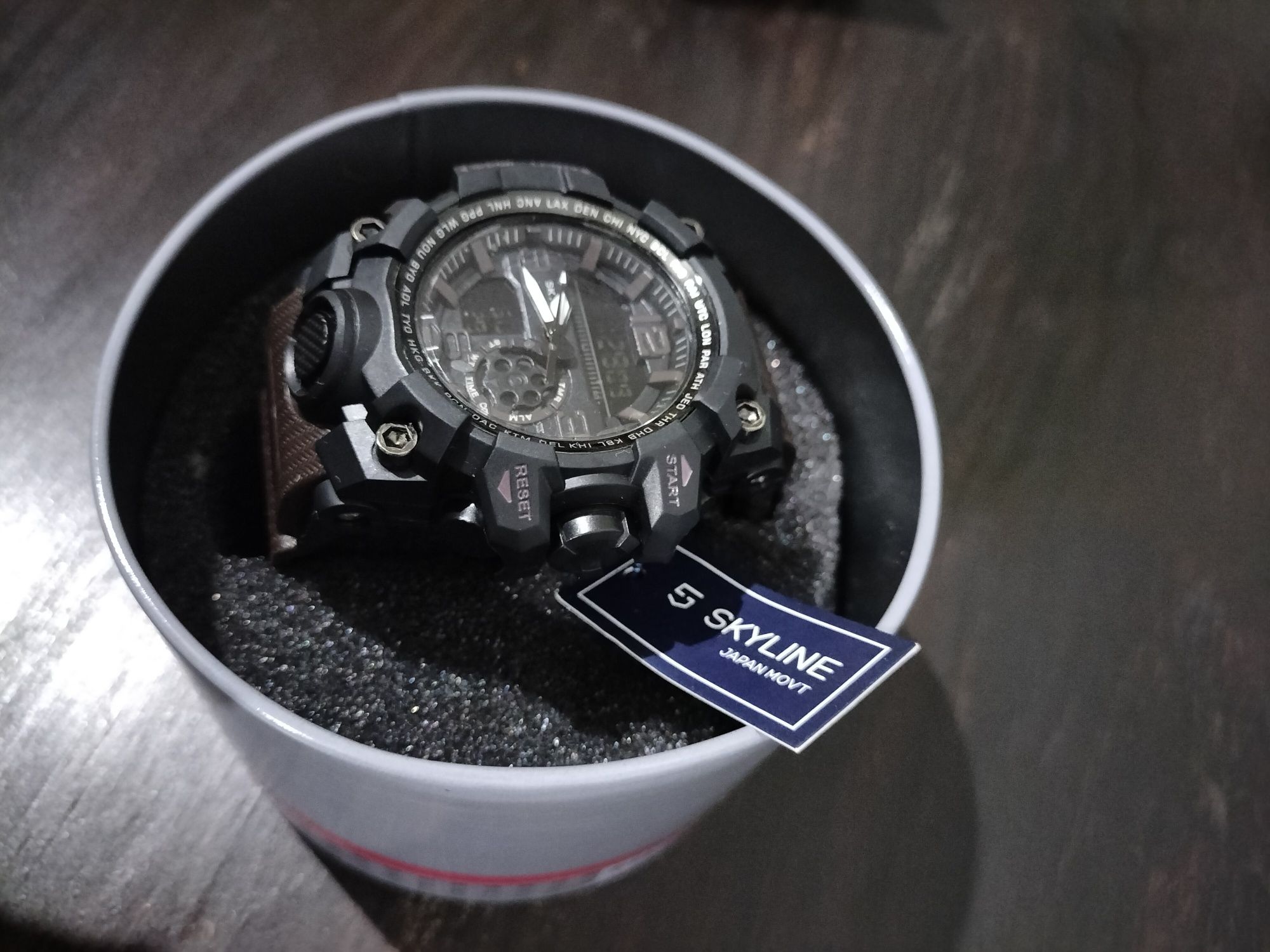 Relógio SKyLINe tipo g-shock