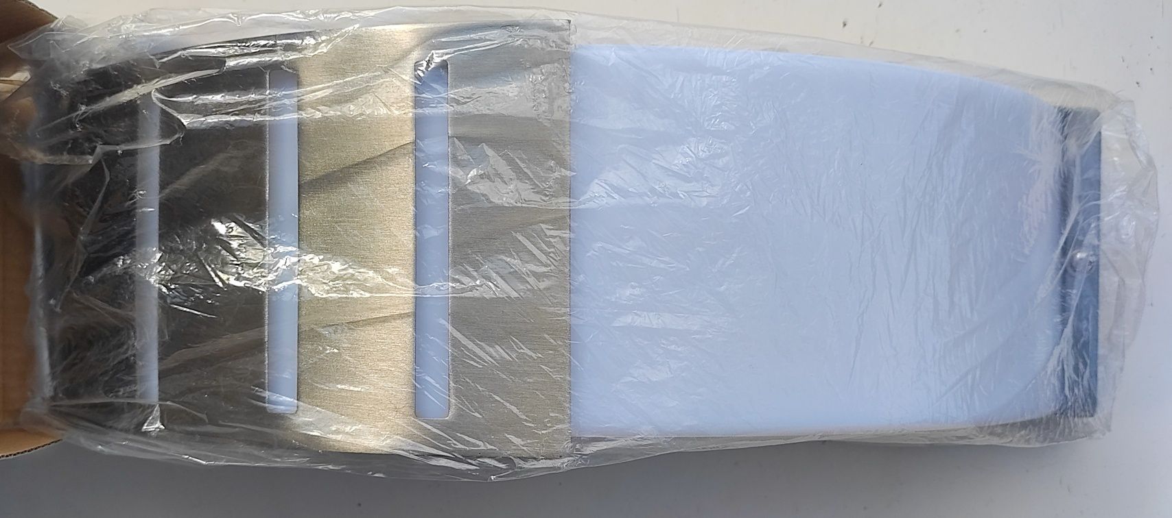 Kinkiet ścienny zewnętrzny Prezent Armant 1x60W E27 srebrny NOWY